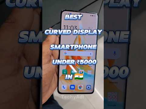 Best Curved Display SmartPhone Under 5000 #flagshipphone #amoled #shorts #tech