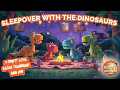 Dinosaur Bedtime Party 🦖 | A Musical Adventure About Caring and Togetherness