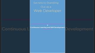 Secrets to Standing Out as a Web Developer: Key Strategies and Tips! #coding #web #developerskills