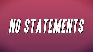 ScarLip - No Statements (Lyrics)
