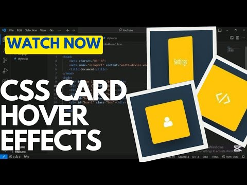 Amazing Card Hover Effects Using Only HTML & CSS #html #css #coding
