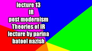what is postmodernism|theories of IR|postmodernism#internationalrelations #css #ir #pms #parina