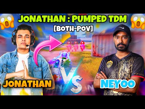 [BOTH-POV] JONATHAN : PUMPED TDM 😱 Neyoo V/S Johnny 🔥 Ft. kronten,Kiki || TDM MATCH 🔥