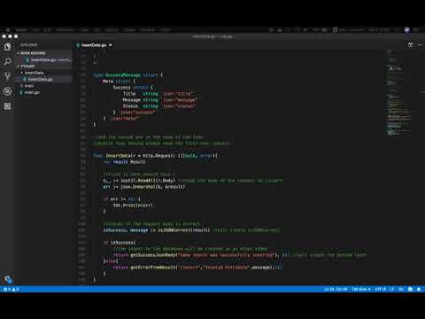 Create a microservice with Golang part 3.1