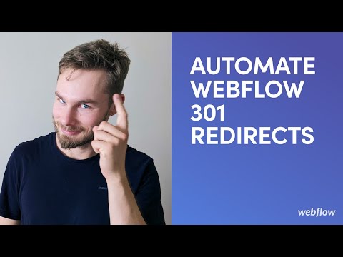 How to Bulk Import 301 Redirects to Webflow