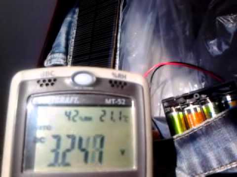 wearable: Victory over the Sun: Solar panel charging 10F, 5V supercap