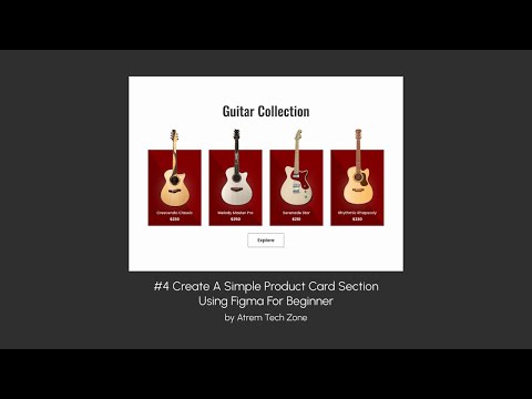 04 One Minute UI Section Products Guitar Shop | Atrem Tech Zone #OneMinuteATZ