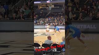 Mikey Williams almost puts it through the legs at the UCF Basketball Game #ucf #basketball #ncaa #bb