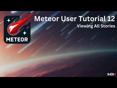 Meteor User Tutorial 12 - Viewing All Stories