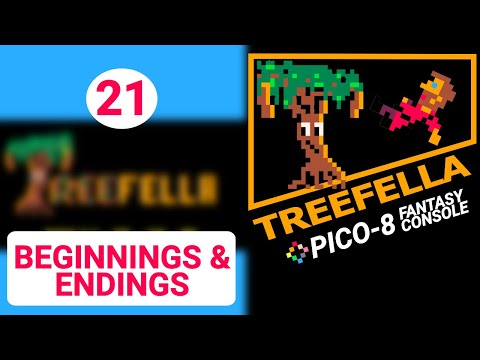 Building a Brawler in Pico-8 #21: Beginning & Endings
