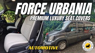 Force Urbania Luxury Interior Modification | Premium Custom Seat Covers by Orchis Mumbai