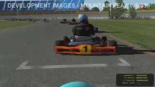 rFactor 2 Dev Content Preview - Mountain Peak v0.85 Kart Race