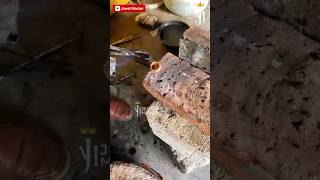 Gold ring making #ringmaking #goldringmaking