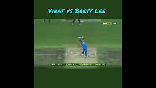 young virat facing Brett Lee #cricket #cricketshorts #viratkohli #rcb