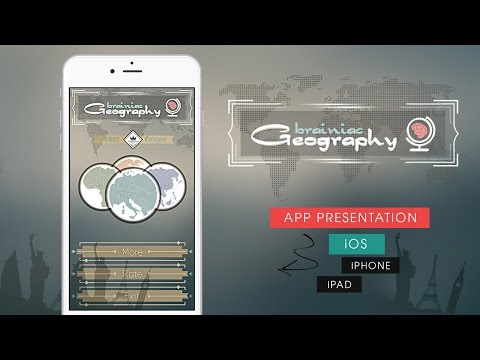 📱 Photo Trivia Quiz With CMS - iOS (Geography Brainiac - iPhone 7 & iOS 10 Ready) ᴴᴰ