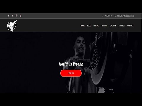 How To Make A Beautiful Website Design Using Html And Css Step by Step Tutorial 2019
