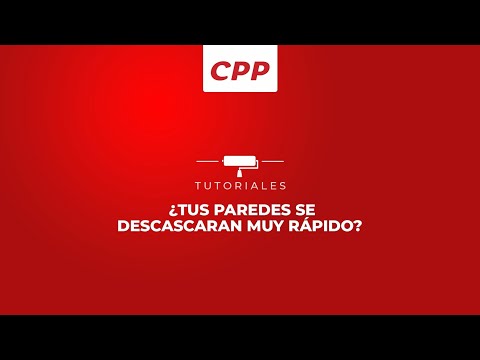 #PintaconCPP: Aprende a cómo repintar tus paredes descascaradas