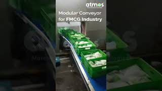 Modular Conveyor | FMCG Industry | Material Transfer System | Production Line | Atmos Systems