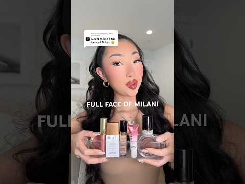 full face of MILANI ✨ #viralshort #makeup #makeuptutorial #grwm #makeuphacks #makeuplook #fyp #haul