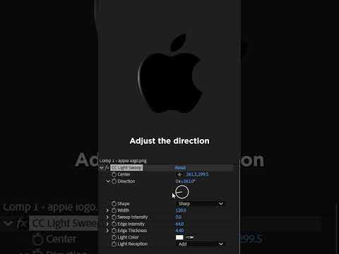 How to create glowing edges in After effects.