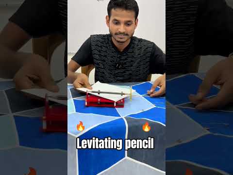 How To Levitate A Pencil (The Science Behind It) Jadu 🔥