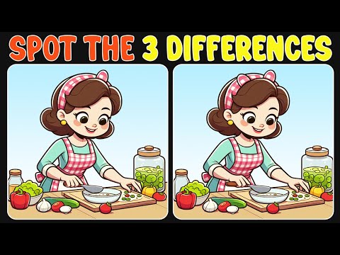 Spot The Difference : Spot 3 - Race the Timer! | Find The Difference #12