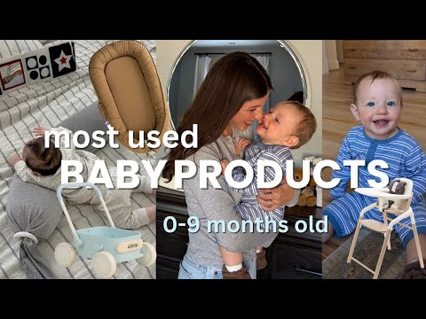 MOST USED BABY ITEMS 2025: baby registry guide from 1st time mom