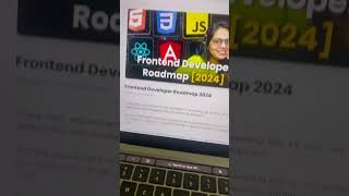 Frontend Developer Roadmap 2024 🚀 #shorts #coding #frontenddevelopment