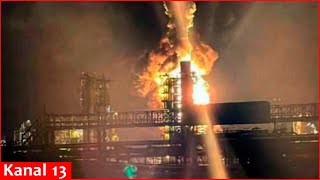 Drones, from 1,000 kilometers away, shut down the operation of Russia’s ‘Tingovatovo’ oil station
