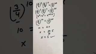 Nice exponent Math Simplification |Olympiad |Algebra solution #maths #shorts #mathstricks