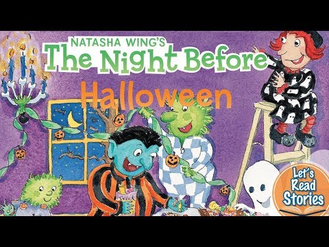 The Night Before Halloween - Bedtime Stories Read Aloud - Halloween Books for Kids