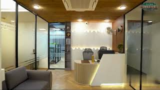 Turnkey Office interiors #interiordesign #moderninterior