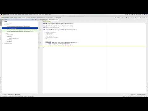 App Components - Activity | Android Oreo Tutorial