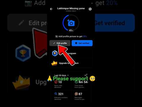 how to change name in truecaller
