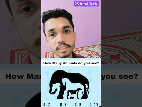 इस फोटो में कितने जानवर हैं 😱😱 || #shortsfeed  || @sandeepbarouli
