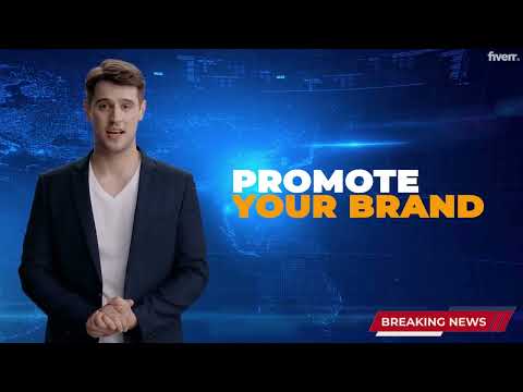 Create breaking news video using ai spokesperson