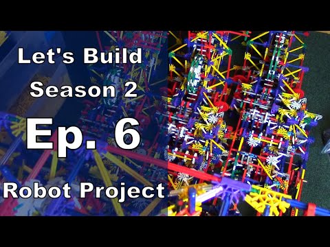 Let's Build Knex S2 - Ep6 - Robot Project: Chain Drive and Control Modules