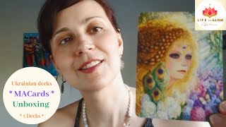 MACards Review #3 - UNBOXING 5 decks from Ukraine