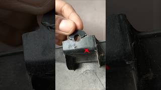 How to fix a broken plastic part with ash!
