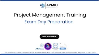 Exam Day Preparation and Strategy for PMI PMP Success | Advanced Project Management Certification