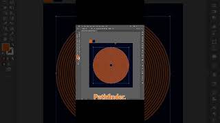Circle of illusion #adobeillustrator #shorttutorials #graphicdesign #illustratortutorial #shortvideo