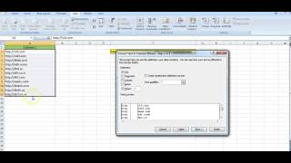 Splitting Rows in Excel (Row to Column)
