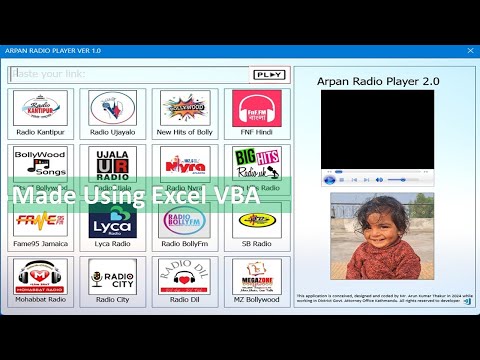 I Made This In Excel 🥰 | Excel Radio Project Demo