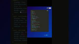 CARD UI design Using Html CSS and Js with Code #design