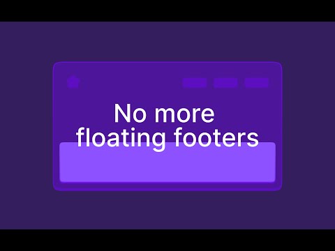 The Modern Way To Push That Footer Down — JUST 3 Lines Of CSS