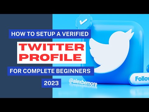 HOW TO CREATE A TWITTER PROFILE 2023