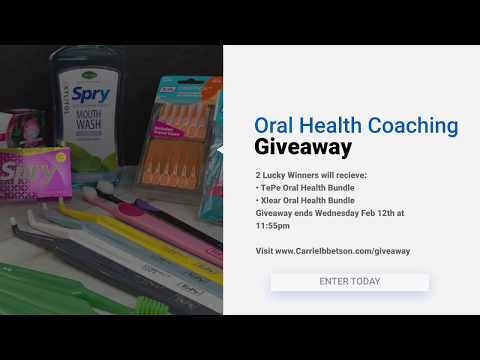 Children's Dental Health Month Giveaway with TePe & Spry
