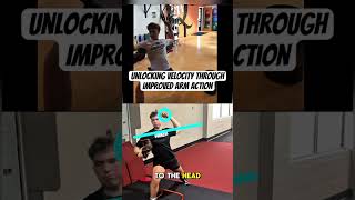 Improved arm mechanics = increased velocity & better arm health! #baseballtraining