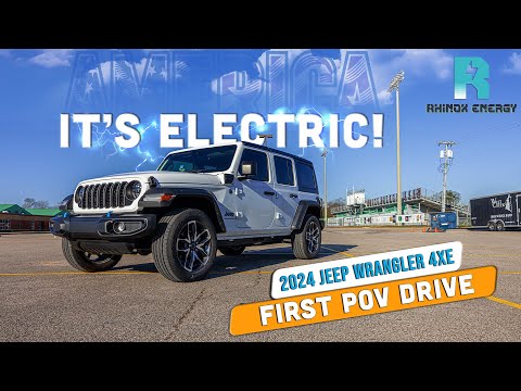 2024 Jeep Wrangler Hybrid 4XE POV Drive